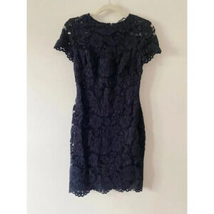 Ralph Lauren Dress Women’s 6 Blue Lace Floral